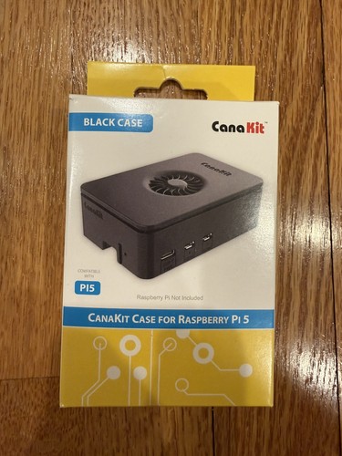 CanaKit Case for Raspberry Pi 5 | Includes Mega Heat-Sink and Fan | BNIB - Picture 5 of 5
