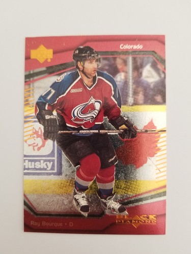 2000 Upper Deck Black Diamond Ray Bourque #15 card