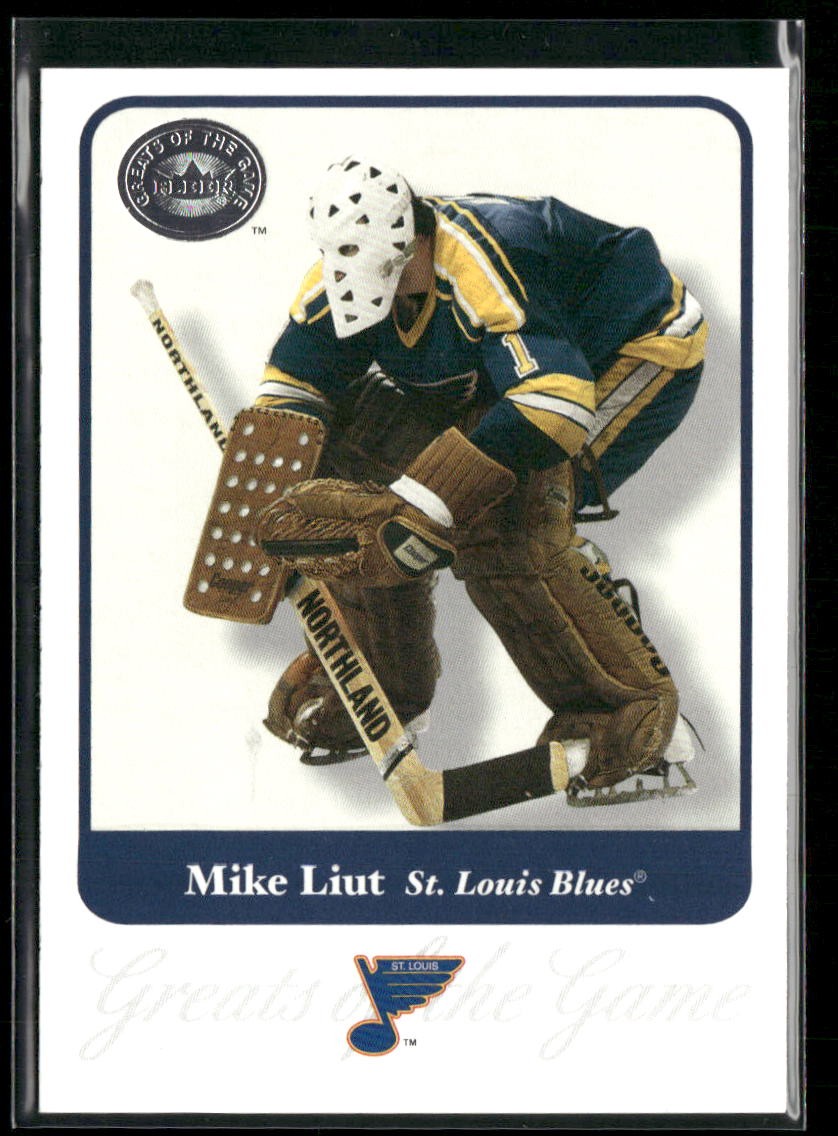 2001-02 Fleer Greats of the Game Mike Liut #83 St. Louis Blues