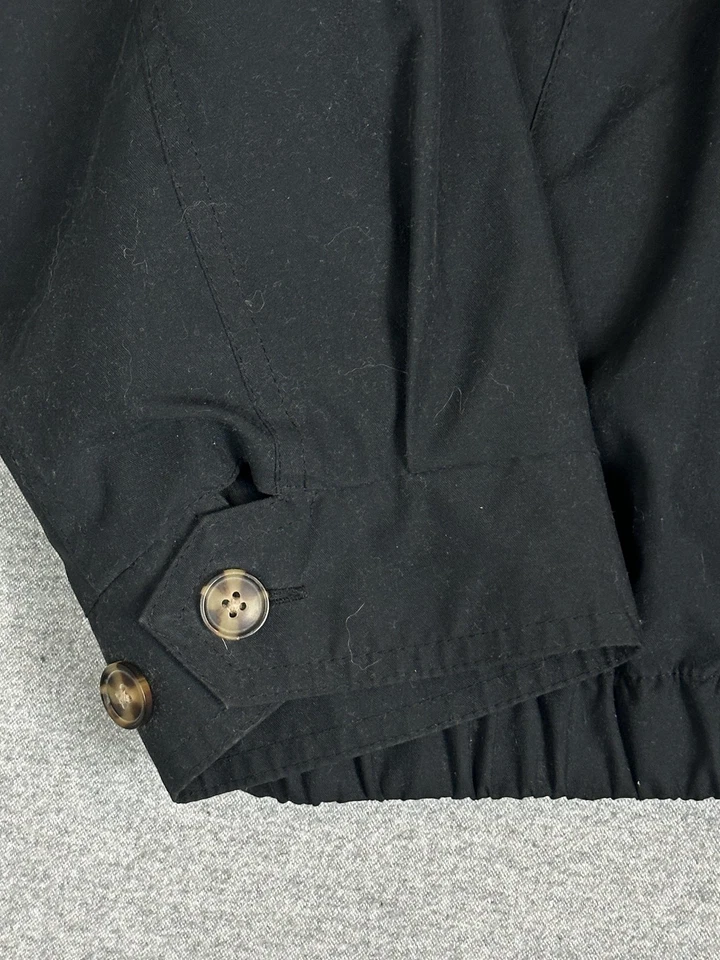 Jaqueta masculina Ashworth Weather Systems 2XL preta com zíper golfe resistente ao vento água - Imagem 2 de 4