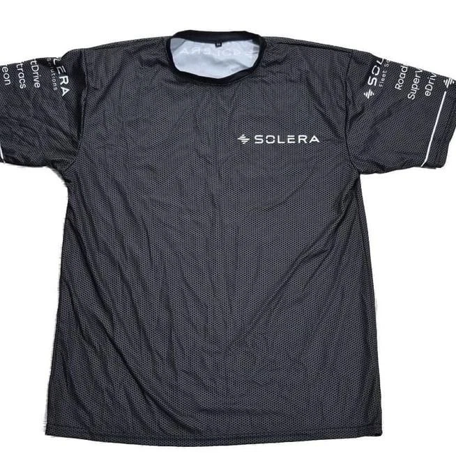 Men's Solera Short Sleeve Rash Guard T-Shirt XL Black & White