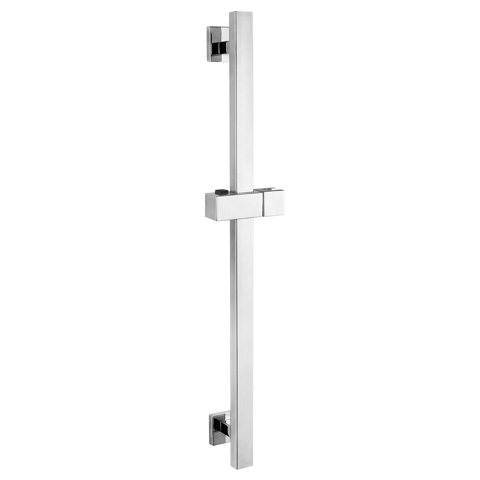 Barre de douche réglable en hauteur et angle finition chromée anticorrosion Avizar