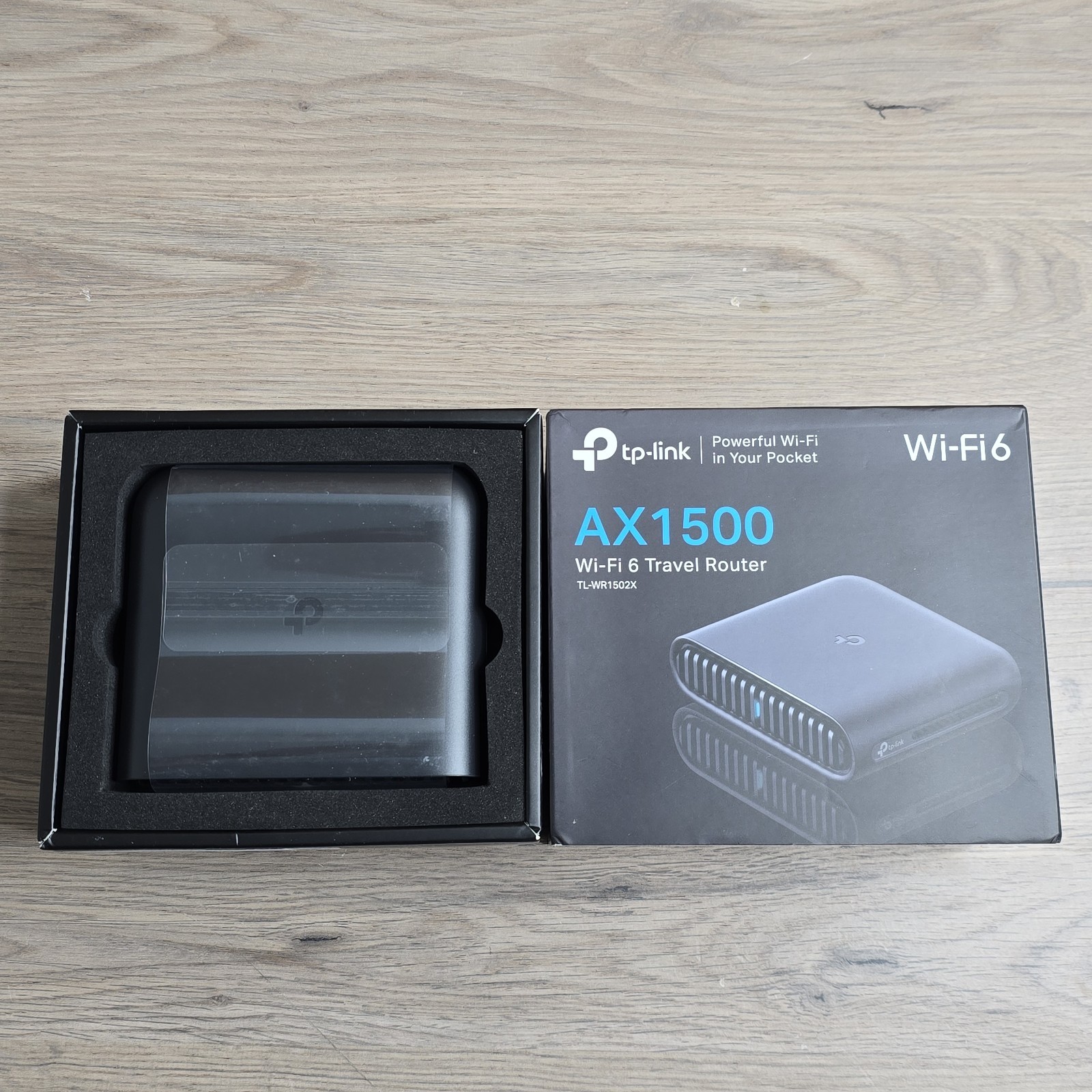 TP Link Wi-Fi 6 Travel Router TL-WR1502X AX1500 Portable/Multiple Mode 