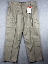 Tru-Spec Pants Mens 42x30 Khaki 24-7 Series Original Tactical Cargo Ripstop