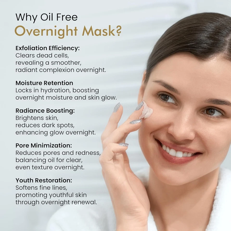 Mascarilla de ácido glicólico Get Nectar Happiness Overnight Glow 5 % con 10 % - 30 ml Foto 2 de 4