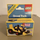 NIB LEGO Town LEGOLAND 6603 Shovel Truck Vintage Set 21 pcs Box Age 6-12
