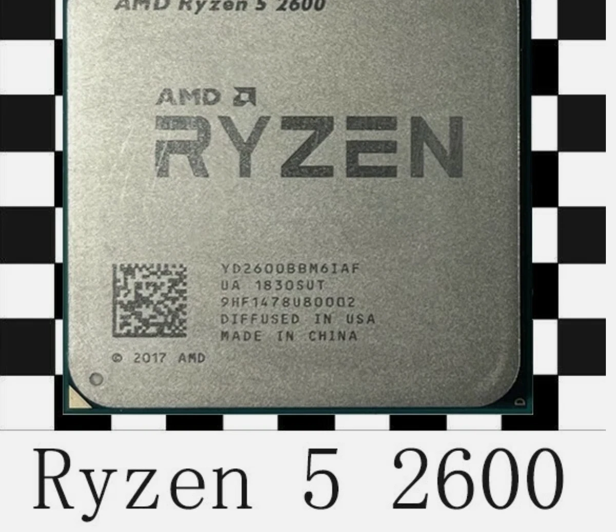 AMD Computer Ryzen 5 AMD Ryzen 5 2600 Processor Model Processors
