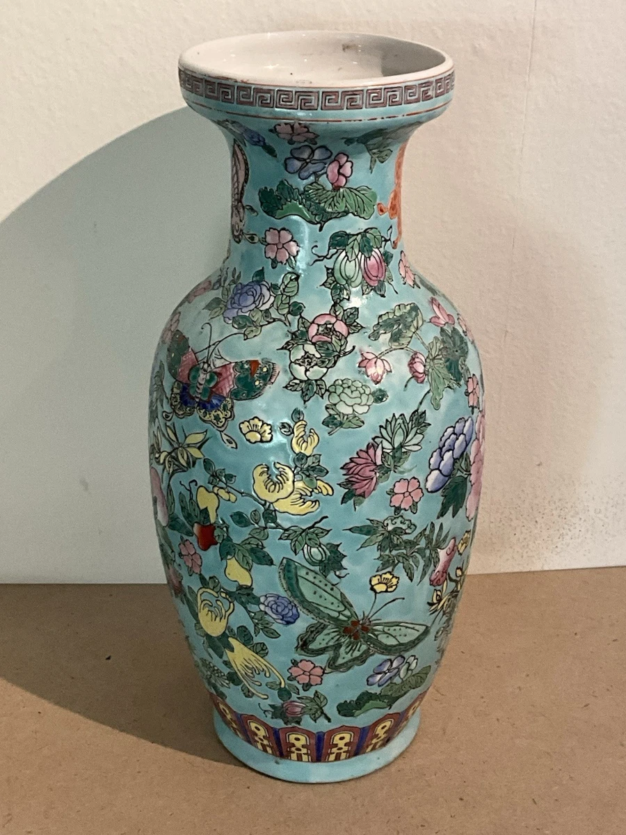 中国蝴蝶花瓶中国古董花瓶| eBay