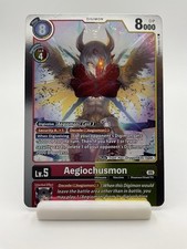 Digimon Card Game, Aegiochusmon BT24-014 Foil Rare English