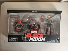 Marvel Legends Series Black Widow with Bike New in Box