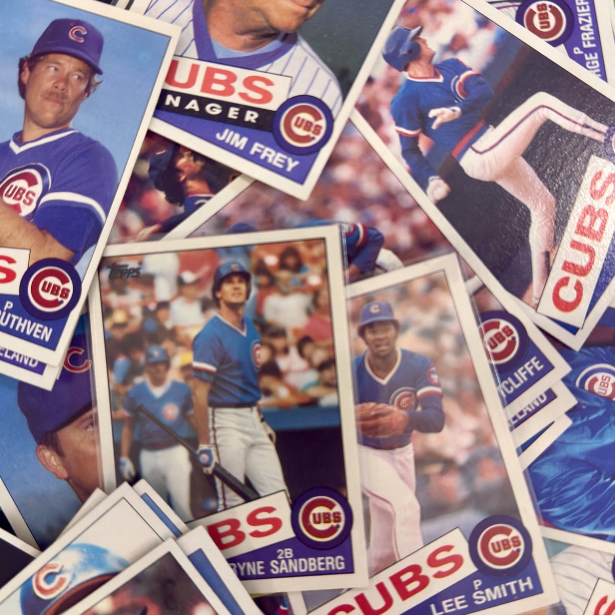 1985 Topps CHICAGO CUBS | Pick Your Card  | Buy 4 Get 2 Free | Free Shipping NM