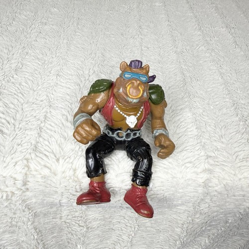 Vintage Teenage Mutant Ninja Turtles Giant Bebop Mirage Playmates Toys 1988 Used