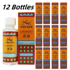 One Dozen Tiger Balm Oil,Pain Relief Oil,Tiger Oil- Sports Medicinal Oil