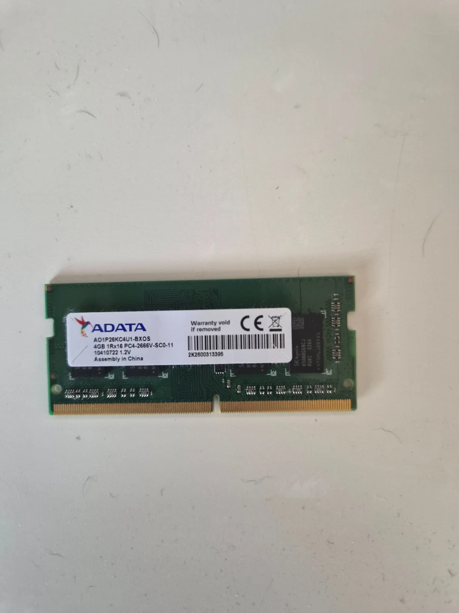 ADATA DDR4 SDRAM 4 GB Capacity per Module Memory (RAM) for sale | eBay