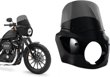 Front Headlight Fairing W/11'' Windshield For 2009-2015 Harley Iron 883 XL883N