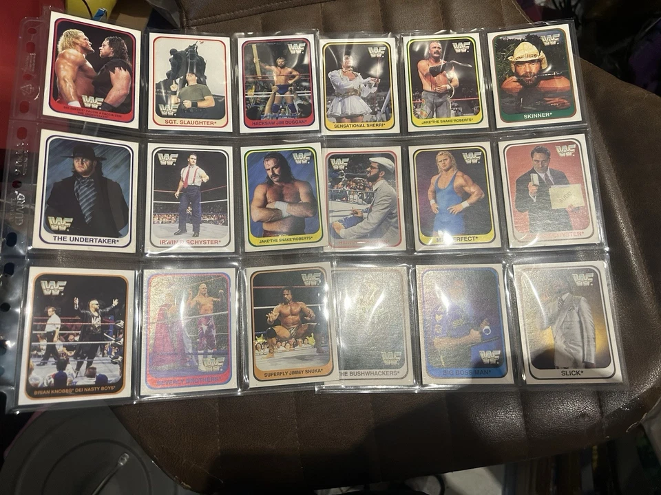 MERLIN CARD 1991 - WWF WWE Collezione Completa 150 CARTE ITALIANE - Bild 3 von 4