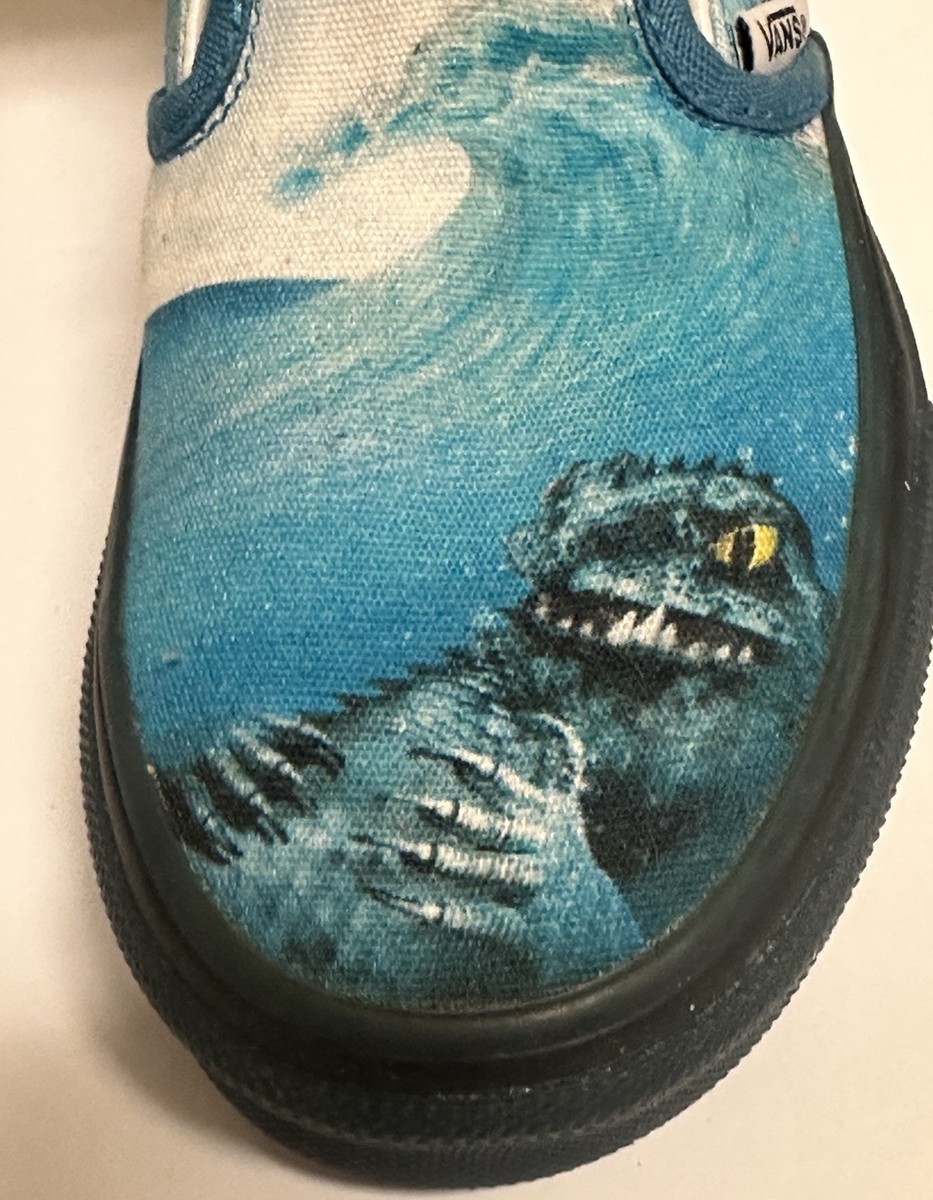 VANS x MOLO Beach Surf Monster Slip on Unisex Toddler Kids Size 13