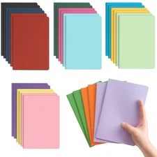 Colored Notebooks A5 Lined Paper Journals Bulk 30 Packs 5.5 x 8.3 Inches Colo...