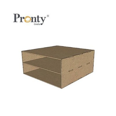 Pronty MDF Crafts Storage Kit - Big Storage Accessoires Box 330 x 330 x 150 mm
