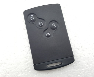 RENAULT CAPTUR / MEGANE / SCENIC 4 BUTTON REMOTE KEY FOB - TESTED