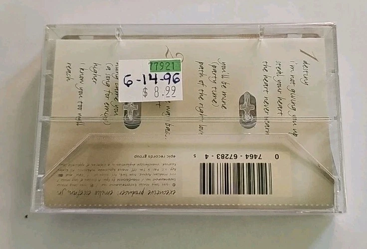 Gloria Estefan - Destiny Cassette SEALED Hype Sticker Epic VTG - Image 3 of 4