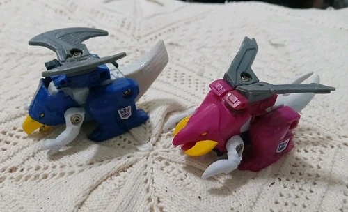 Transformers G1 Firecon Flamefeather 1988 Deception Sparkstalker Figure Lot 2