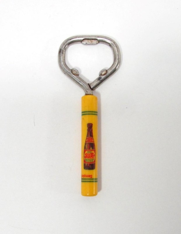 VTG Pepsi Cola Bottling Co Celluloid Bottle Opener Sample No 9 Columbus Miss MS