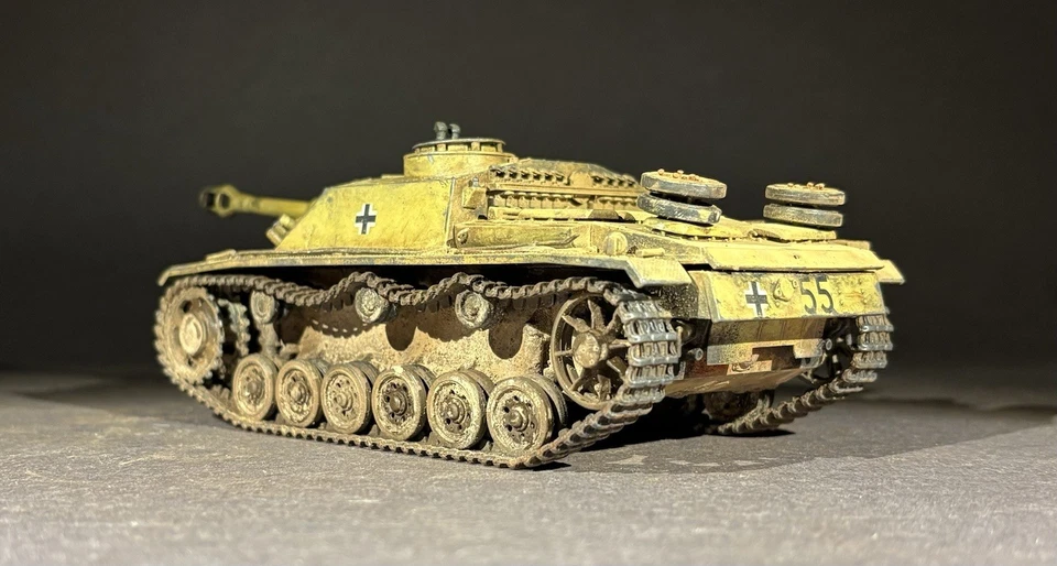 Tanque mediano alemán Panzer Sturmgeschütz III SEGUNDA GUERRA MUNDIAL Italia 1944 Foto 4 de 4