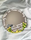 Positive Affirmations Small Mirror, Room Decor, Eclectic Style — photo 2