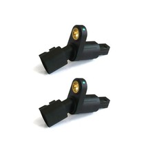 2x ABS-Sensor Drehzahlfühler hinten für Aud...