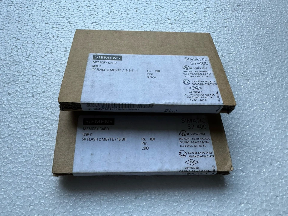 Siemens 6ES7952-1KL00-0AA0 / 6ES7 952-1KL00-0AA0 S7400 2MB MEMORY CARD - Image 4 of 4