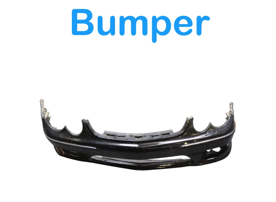 06-09 Conjunto de panel de cubierta de parachoques inferior delantero OEM MERCEDES W209 CLK55 AMG Foto 3 de 4