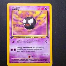 Gastly [1st Edition] #33 Prices | Pokemon Fossil | Pokemon Cards