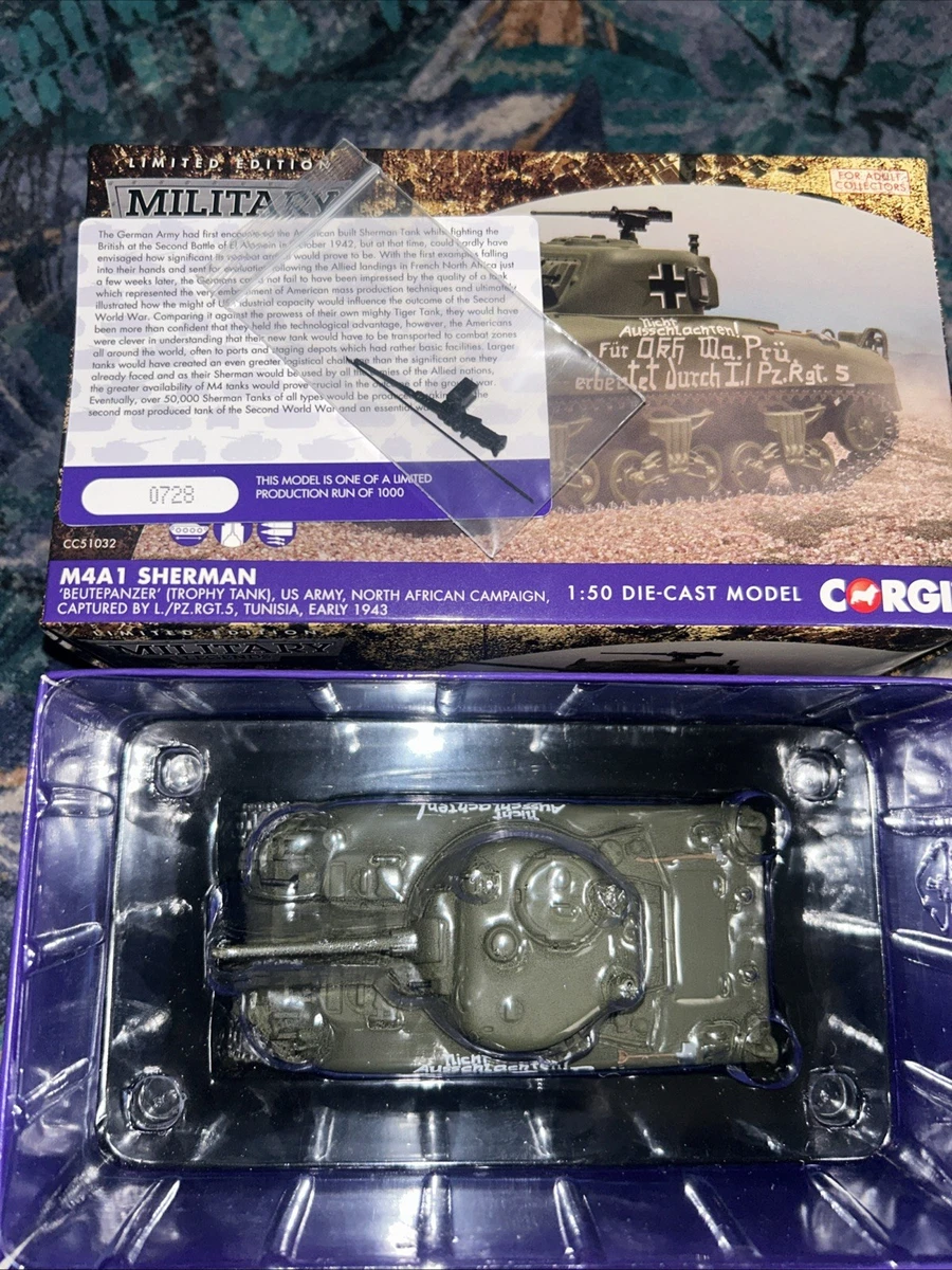 Corgi 1/50 Cruiser Tank MK VII – Armée Britannique WWII – Réf CC60607