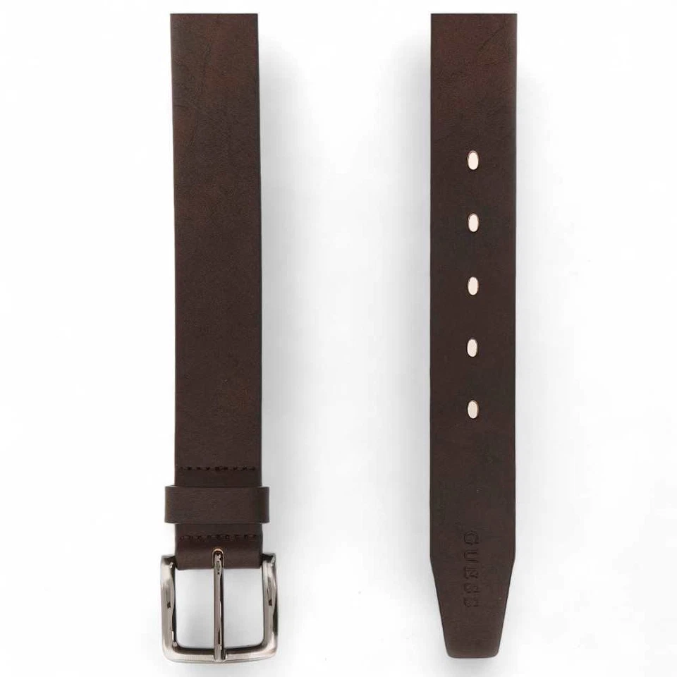 Moda Cintura GUESS Uomo Pelle Marrone - BMCVVLP4435DKB Foto 2 de 3