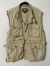 Woolrich Classic Hunting Fishing Photography Cargo Vest Size L Pockets