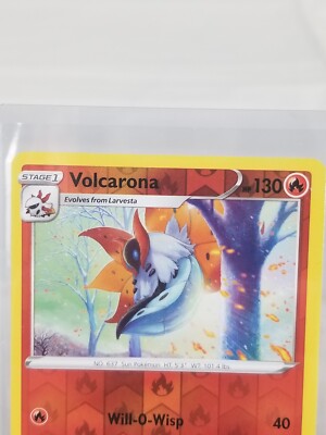 コライドン ホロカード HP130 Volcarona Hp 130 Holo #25 Pokemon Card 2023 | eBay
