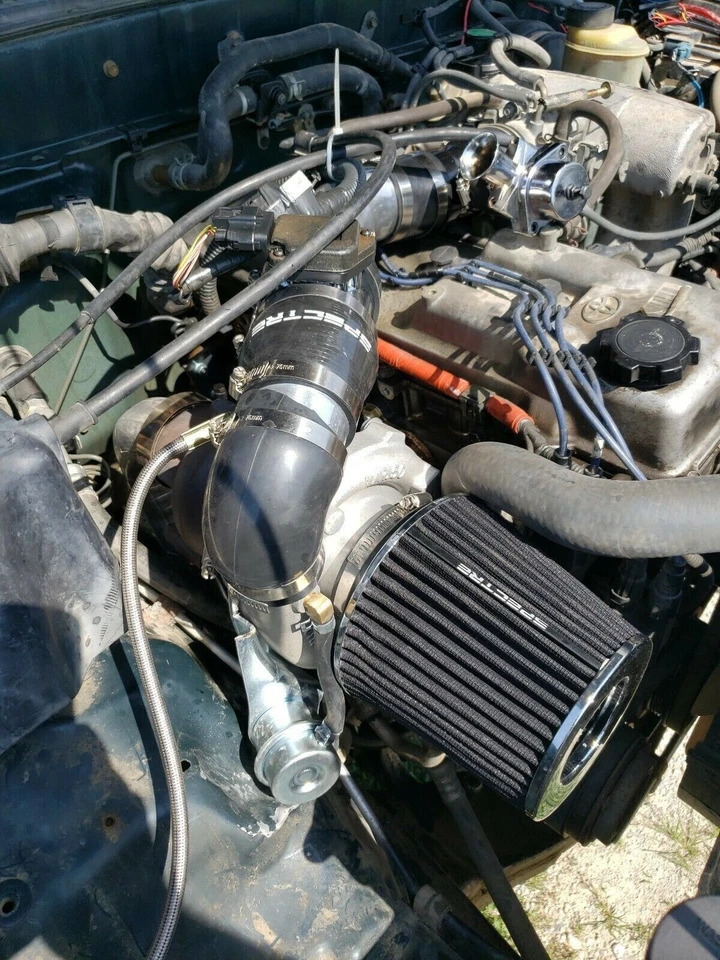 Stainless Turbo T3 Manifold Header FOR Tacoma Hilux 4Runner 2RZ-FE 3RZ-FE RACE - Image 4 of 4