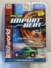 AW New HO Slot Car 1995 Mazda RX-7 Xtraction 2022 Misp Import Heat Car Sealed 