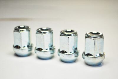 4 x M14 x 1.5, 21mm Hex Alloy Wheel Nuts (Zinc)