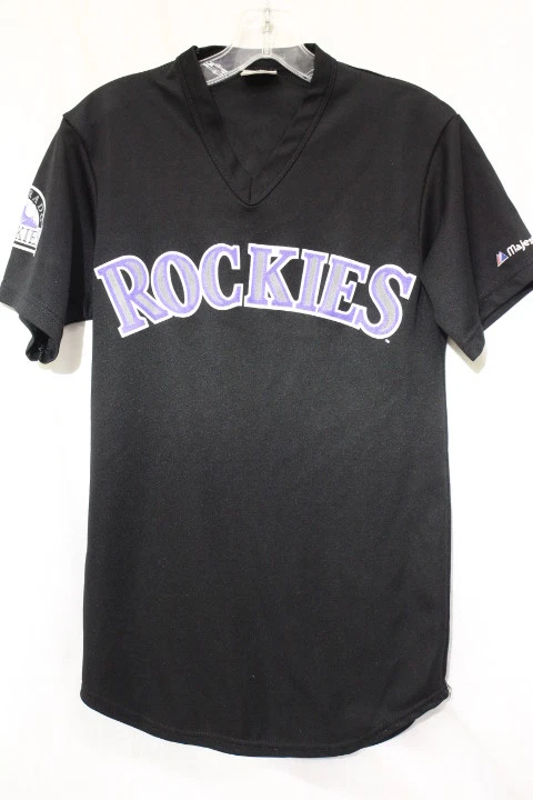 MLB Majestic COLORADO ROCKIES Jersey Shirt #9 PETERSON Womens Size