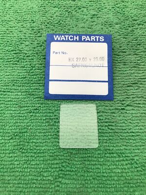 Seiko Watch Crystal SAFN64LN01, HX 27.00 x 23.00, NOS