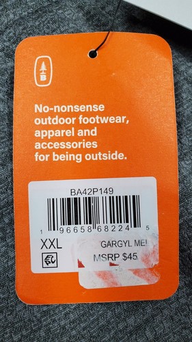 2XL BASS OUTDOOR B-Warm Grey Gargyl Melange Insulated Cargo Jogger Pants 42x30 - Picture 12 of 14