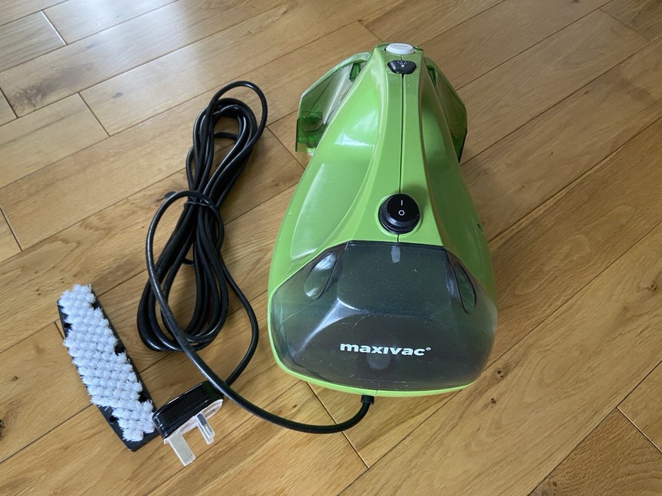 Maxi VAC Electric Handheld Carpet and Upholstery Cleaner with Liquid