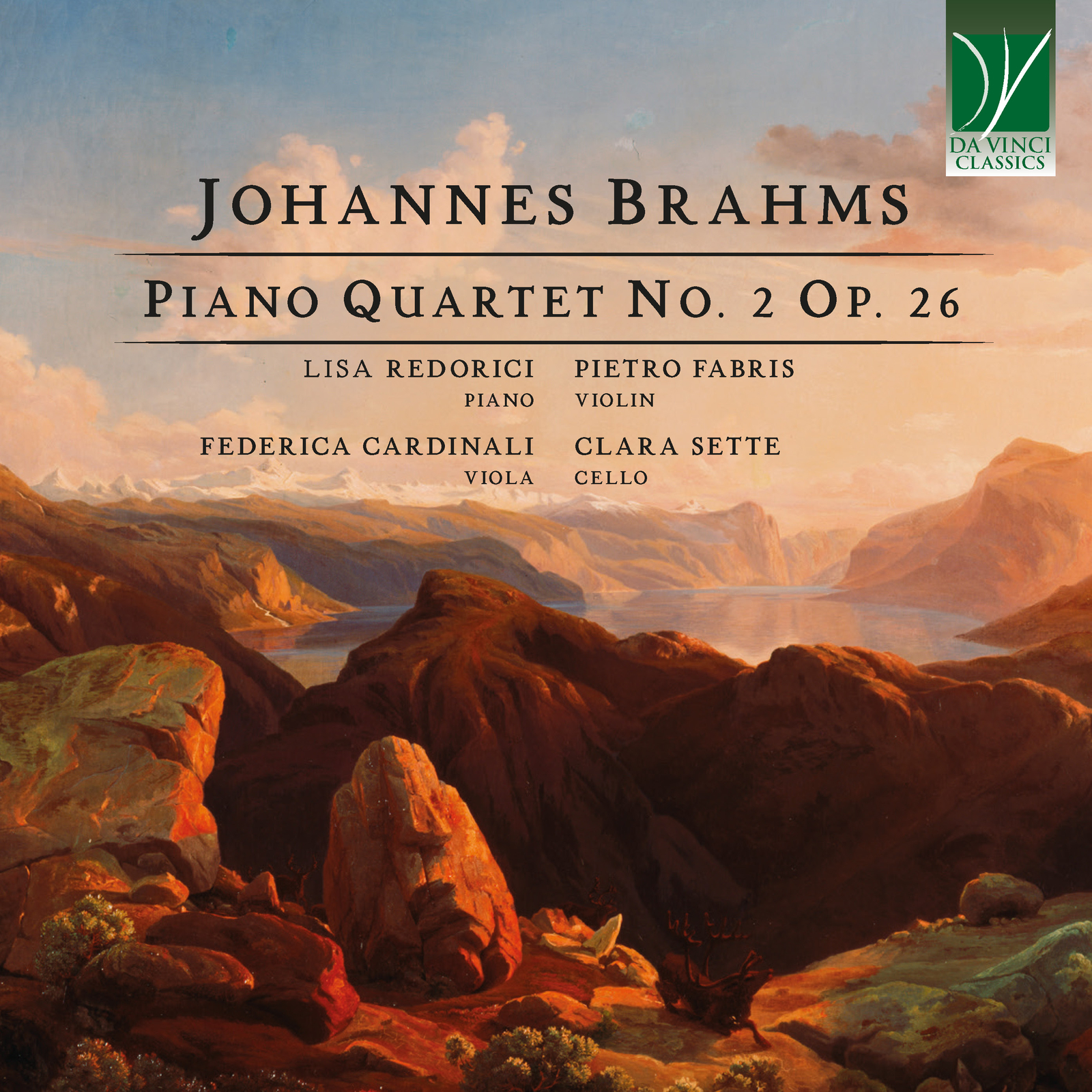 Johannes Brahms: Piano Quartet No. 2 Op. 26 (CD)