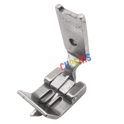 CKPSMS Bordo centrale doppio ago CON GUIDA MOLLA piedino per SINGER 112W JUKI LH-515+