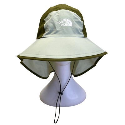 The North Face Sunshield Hat Unisex L/XL Green Light Gray