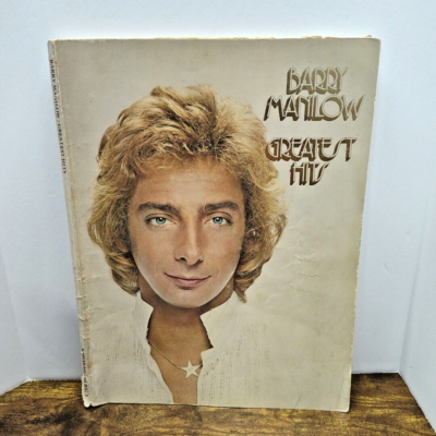 Barry Manilow Greatest Hits Piano, Vocal & Guitar Sheet Music Book