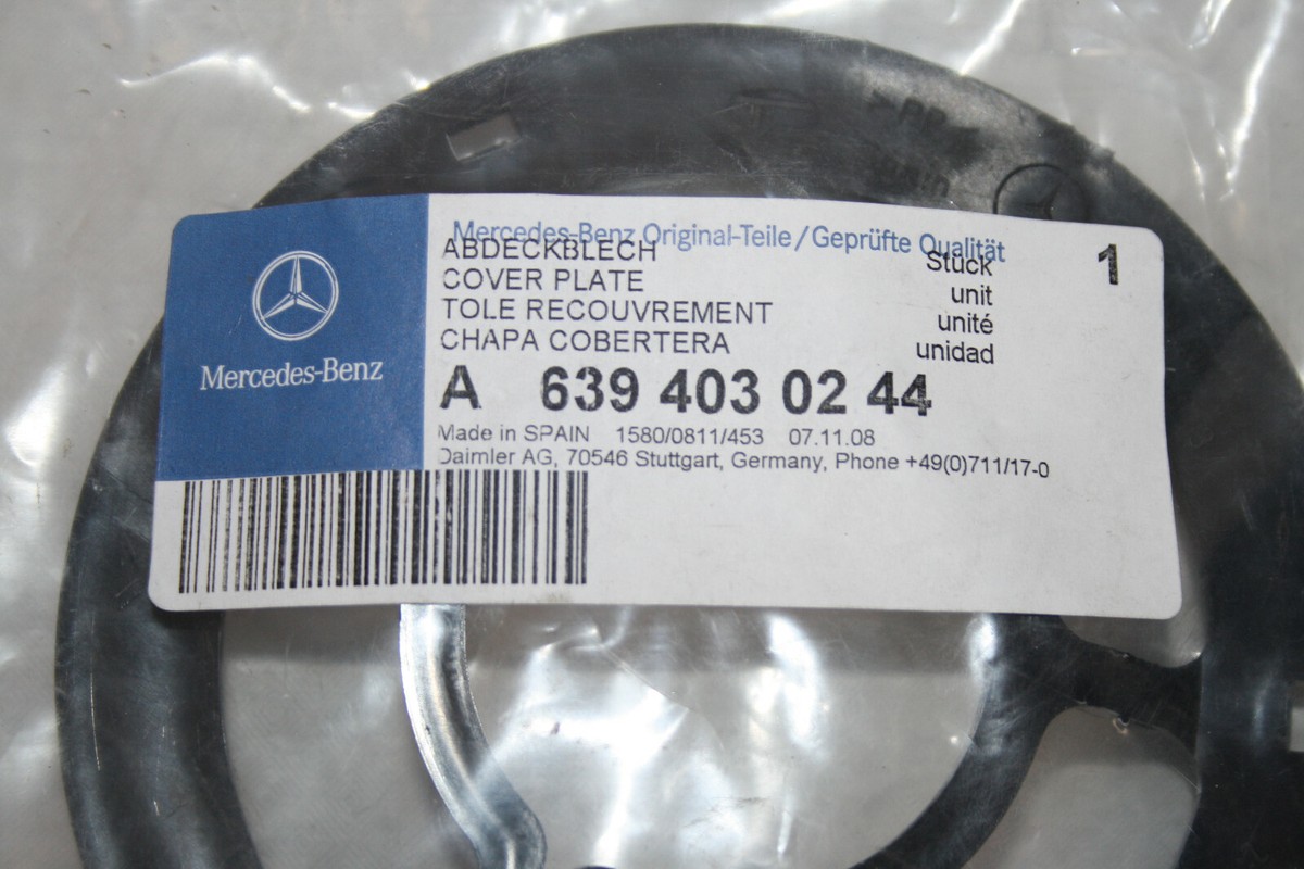 Original Mercedes Benz Transporter A6394030244 Abdeckung Ersatzrad  