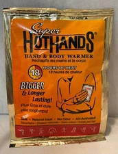 HOTHANDS BODY AND HAND SUPER WARMER 3 Pieces 18 HRS OF HEAT